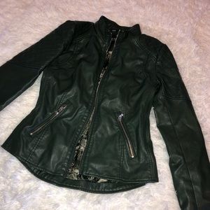Leather jacket